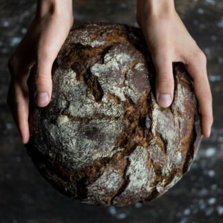 Whole Rye Sourdough Loaf